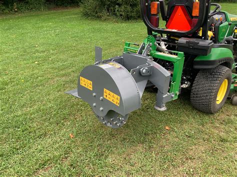 stump grinding attachments for tractors